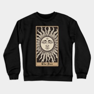 The Sun Tarot Card Crewneck Sweatshirt